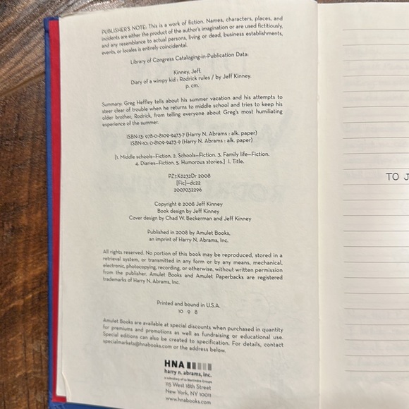 Diary of a Wimpy Kid: Roderick Rules. Book #2 in series. - Picture 4 of 4